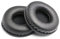 Ersatz-Ohrpolster aus Leder, Ersatz-Ohrpolster, passend für Universaldurchmesser 65 mm, Schwarz, 1 Paar