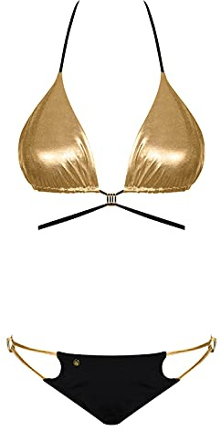 Obsessive Goldivia Bikini Schwarz S
