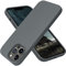 OTOFLY for iPhone 13 Pro Max Case [Compatible with MagSafe] Full-Body Silicone Shockproof Slim Thin Phone Case for iPhone 13 Pro Max 6.7 inch (Space Gray)
