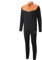 PUMA Herren Individualrise Tracksuit Trainingsanzug, Schwarz-Neon-Zitrusfrüchte, S