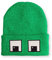 Gamer Mütze lustige Nerd Mütze Roboter Augen perfekt für den Winter, Farbe: Mint
