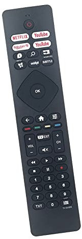 AULCMEET 398GM10BEPHN0020SY Replacement Remote Control Compatible with Philips 4K OLED Smart TV with Ambilight