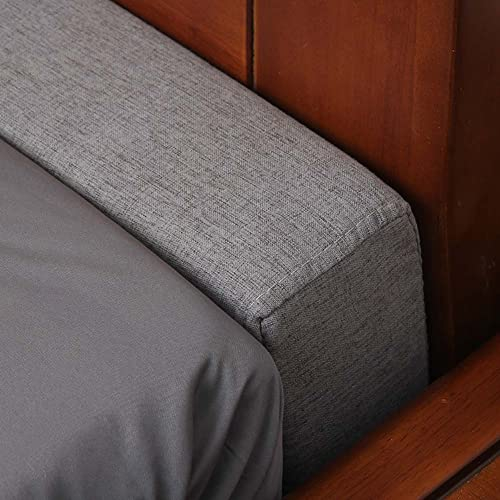 YURRO Bett-Wandspaltenfüller, Memory-Schaum-Kopfteil gepolstert, Matratzenverlängerung, Bettbrücke, Doppelbett-zu-King-Size-Konverter-Set, langes Kissen, 180x10x20cm