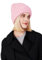Style & Republic Damen Wollstrick Mütze-Beanie - Dein kuscheliger Strick-Beanie für stilvolle Herbst- & Winter-Momente, Strick-Mütze- One Size, Rosa