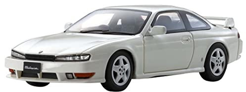 Kyosho Original KSR43112W 1/43 Nissan Silvia K's (S14), weiß, Fertigprodukt