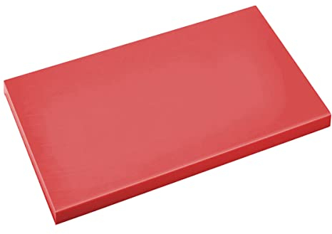 GGM Gastro | SBP46R | Schneidebrett - 400x600mm - Dicke 20mm - Rot