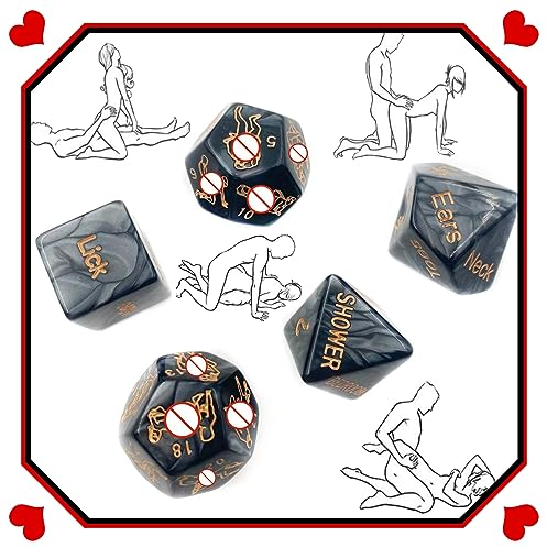 ̶𝙨̶𝙚̶𝙭̶ ̶𝙩̶𝙤̶𝙮̶ ̶ 5 Würfel, Lustige Spiele, Sport, Humorspielzeug, Geschenke Für Männer Und Frauen.