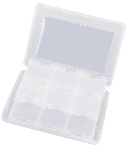 28-in-1 Schutz-Kunststoffspielkarten-Aufbewahrungsetui für New 3DS/3DS LL - Kristallweiß [Videospiel]