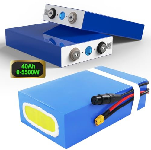 Unit Pack Power 40Ah 72V - Batterie de vélo électrique pour 5000W 2500W 3000W E- Scooter Ebike Motor - Batterie litio 72volt kit de Conversion ebike Batterie