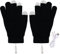 Wuitopue Heated Gloves for Kids - USB Rechargeable Electric Thermal Converter Windproof Mittens for Outdoor Sports, Skiing, Winter - Keep Warm & Comfy
