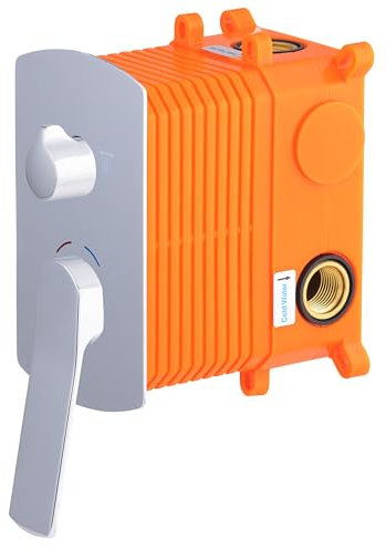 Mitigeur de douche mécanique encastrable NAZKA chromé by eurosanit