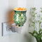 Glass Plug in Wax Melt Burner, Electric Mosaic Oil Burner & Wax Burner, Night Light Aroma Lamp for Home Bedroom Living Room Office Decor