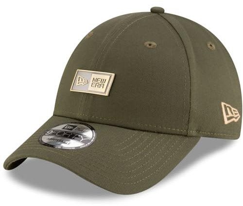 New Era 9Forty Strapback Cap - Metal Badge Oliv