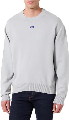 HUGO Men's San Casey-cp Knitted_Sweater