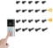 Pack of 20,Spare Screws for Ring Doorbell,it Screw Replacement Set, Compatible with Ring Doorbell 2nd Generation, ring doorbell screws.