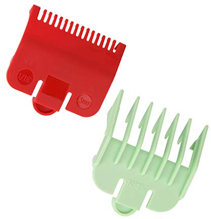 2 Größen Haarschneidemaschine Limit Comb Guide Aufsatz Set für Elektrorasierer 02