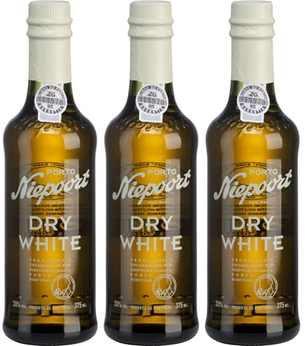 Niepoort Vinhos Dry White 1/2 Flasche Portwein Weiss Trocken Portugal inkl. FeinWert E-Book (3 x 0.375 l)