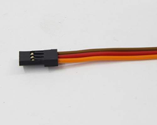 Servokabel JR 0,34 mm² / 28 cm flach - Kabellänge: 28 cm; Querschnitt: 0,34 mm²;Servo; RC