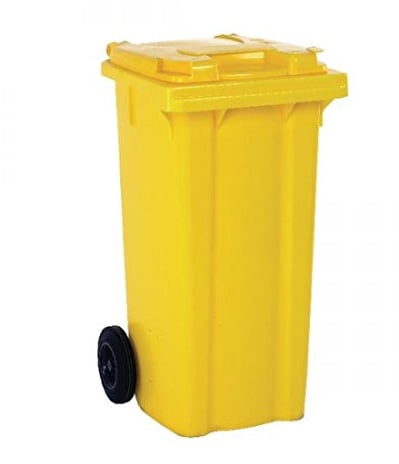 Wheelie Bin 240 Litre Yellow 331193