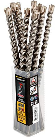 Diager, Foret Béton 4G4 SDS+ 16X260Mm Boîte de 12
