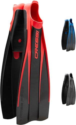 Cressi Free Frog Fins – Tauchen und Schnorchelflossen mit Vollfußflossen, Eva Gummi, Unisex Erwachsene