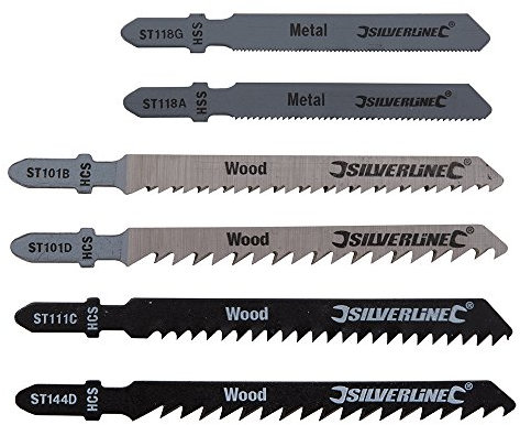 30 PACK – Various Jigsaw Saw Blades Set – Bayonet Fitting & High Carbon Steel/High Speed Steel Tipped Teeth | Wood Laminate Worktop & Metal Sheet (Aluminium) Cutter – Electric & Cordless Power Tools