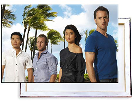 Unified Distribution Hawaii Five-0-60x40 cm Kunstdruck auf Leinwand • erstklassige Druckqualität • Dekoration • Wandbild