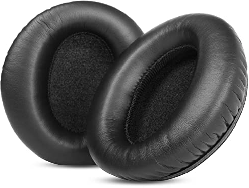 YunYiYi Ersatz-Ohrpolster für Cowin E7 / E7 Pro Active Noise Cancelling Kopfhörer (Schwarz, 1 Paar)