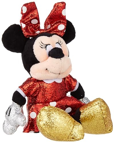Ty- Minnie Peluche, Multicolore, Piccolo, 41266