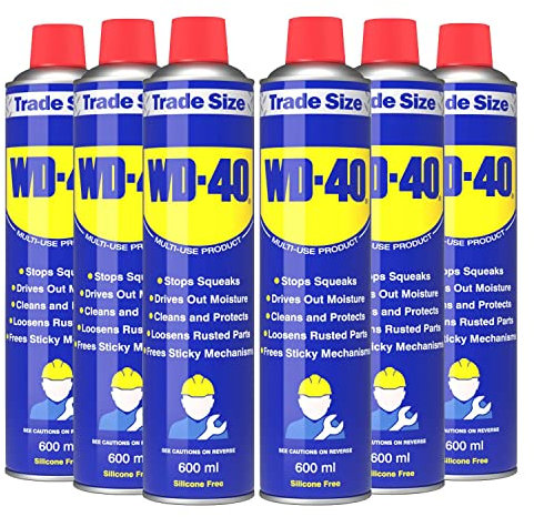 (6 Pack) WD-40 Multi-Use Maintenance Aerosol 600ml
