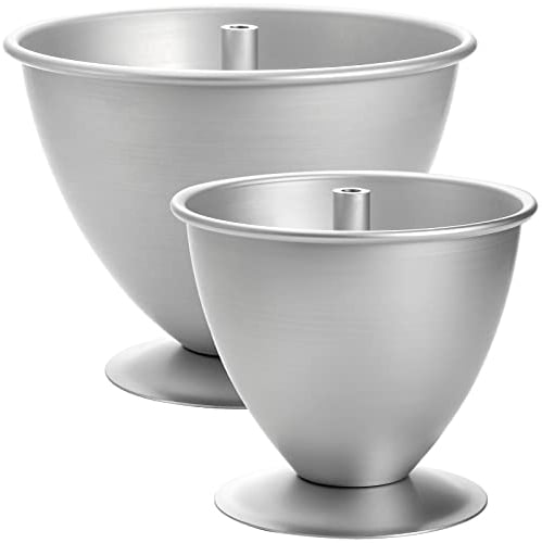 Cedilis 8 Inch/20cm Doll Cake Mold, 8inch and 6 inch Princess Skirt Cake Pan, Non Stick Wonder Pan, Easy to Clean