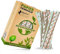 Straw2Sphere® Papierstrohhalme Rosegold | 140 Stück | 1 Baum für jeden Kauf | Bio Strohhalme Papier | Trinkhalme Papier für Kinder | Cocktail Strohhalm Pappe | Papiertrinkhalme Hochzeit