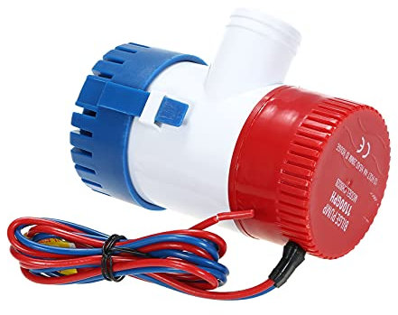 Pompa di sentina marina, sommersa, elettropompa 1100GPH 12V, per camper, barche, piccole piscine e fontane, MBP01 sommergibile di sentina