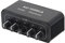 Yuecoom Conmutador de Audio bidireccional, conmutador de Audio bidireccional de Canal de Sonido L/R estéreo de 5 vías, Divisor de conmutador de Audio de Alta fidelidad para Multimedia
