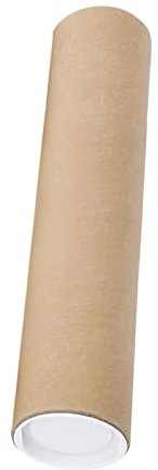 Harilla Verpackungsrohre Aufbewahrung Versandrohr Posterrohre für Rollbilder Blaupausen Gemälde Versand, 50CM