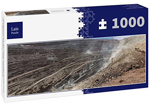 Lais Jigsaw Puzzle Chuquicamata, the world's largest open-cast copper mine, Calama, Chile, panorama 1000 pieces