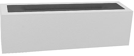 Air Diffuser for Essential Oils, Quiet Flame Aromatherapy Diffuser, USB Power Supply Nordic Flame Air Diffuser Humidifier with Measuring Cup, 9.8x2.6x3in (White)