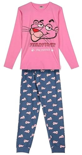 CERDÁ LIFE'S LITTLE MOMENTS Pink Panther Schlafanzug Rosa - Marke EAN: 8445484336023 - Größe:S