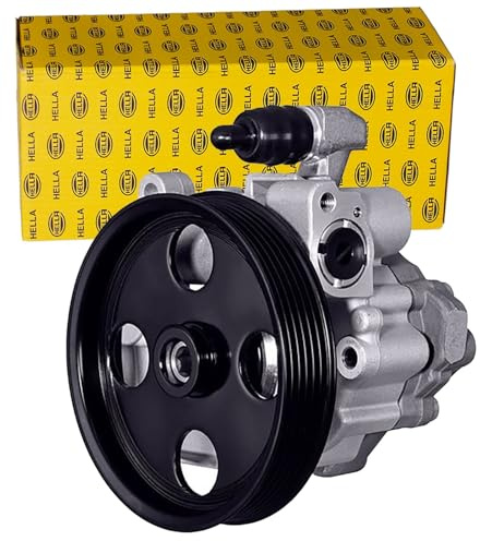 HELLA 8TL 359 003-441 Hydraulikpumpe, Lenkung - 128bar - hydraulisch | Kompatibel mit: MERCEDES-BENZ GLK-CLASS