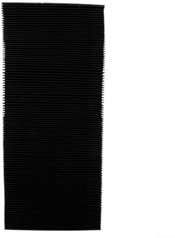 Fräsmaschine Faltenbalgabdeckung, glatte Textur, Teleskopschrauben-Orgel-Abdeckplatte, Maschinenpanzerschild (130 mm)