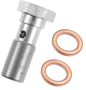 INFINAUTO Boulons banjo à filetage M12 x 1,0 Turbo 31 mm Design élégant