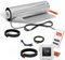 EH Expert AluPROFI -150 W/m²- 12 m² -Heizmatten-Set für schwimmende Bodenbeläge –Elektrische Fußbodenheizung für Vinyl, Laminat, Parkett– mit WLAN-Touchthermostat und Installationsmaterial (Weiß)