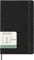 Moleskine Wochen-Notizkalender 2025-2026, 18-Monats-Wochenplaner mit Notizplatz, Harte Einband und Gummiband, Großformat 13 x 21 cm, Schwarz