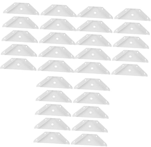 SOLUSTRE 36stücke Eckwinkel Halterungen Für Schränke Triangel Halterungen Für Möbelstabilisierung Und Reparaturen Langlebig Und Stabil