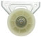 zhranbg Piezas de Secadora Tensor de Correa con Soporte de polea de Tambor Compatible con Indesit C00504520