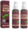 2 Stück Herbal Gray Hair Spray,Kräuterhaar-Pflegespray,Darkening Conditioner,Kräuter-Haarspray für graues Haar,Weiß bis Schwarz Haar, flüssig,Herbal Gray Essence Spray