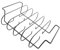 VANZACK 1stück Praktisches Barbecue Rack Für Steak Und Hähnchen Langlebiges Grillregal Leicht Und Tragbar Für Gartenpartys Und Outdoor-BBQ