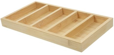 ULTECHNOVO Bambus Sonnenbrillenhalter Organizer Aufbewahrungsbox Brillenhalterung Für Mehrere Sonnenbrillen Mit Regelmäßigen Schlitzdesign