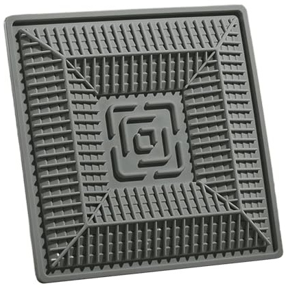 Intelligent Cat Interactive Food Distributor - Nicht -Slip Interactive Food Toy, Mental Training Tably | Nachhaltiges Silikon -Puzzle -Teppich mit Tierkätzchen -Tank