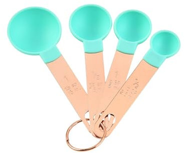 1 tsp/spoon teaspoon 4 pack measuring cup/spoon stainless steel set baking kitchen gadgets for kitchen